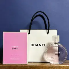 90s CHANEL 香水 総柄 ヴィンテージ オールド アセテート スカーフ