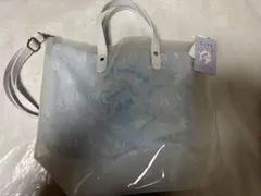 ちいかわ クリアトートバッグ モモンガ　透明