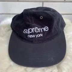 Supreme コーデュロイ キャップ