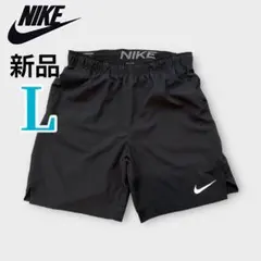 ナイキ ショートパンツ　トレーニング　ランニング　メンズL ブラック　黒