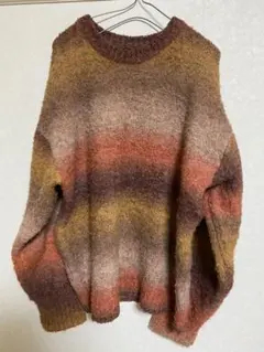 チャオパニック マルチカラーニット Mサイズ