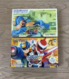 GBAロックマンエグゼ2＆エグゼ5 チームオブブルース 2点セット