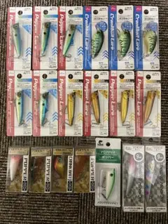 ルアーセット 19個 まとめ売り バス釣り ポッパー/クランクベイト/ミノー