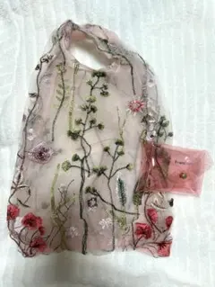 Francfranc 刺繍エコバッグ