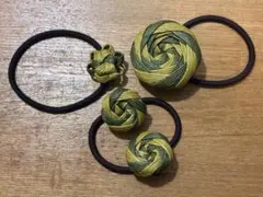 和シックのヘアゴムセット♡
