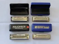 ドイツ製】HOHNER ブルースハープ3本セット 純正ホルダー付 C/B/F#