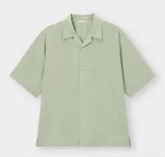 GU オープンカラーシャツ 半袖シャツ Sサイズ