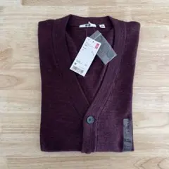 新品　UNIQLO ユニクロ　コットンカーディガン　M