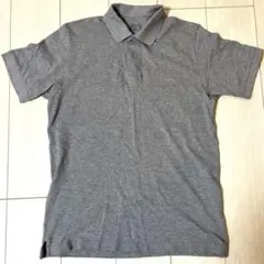 グレー ポロシャツ M 無印
