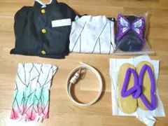 鬼滅の刃 胡蝶しのぶ コスプレ ウィッグ付き