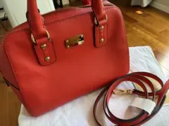 MICHAEL KORS レッド ショルダーバッグ