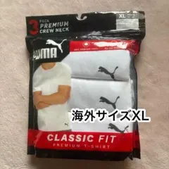 PUMA メンズアンダーシャツ 3枚セット 海外サイズ:XL白