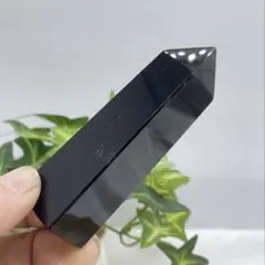 【天然石】山東省産 モリオン（黒水晶）ポイント★タワーP102