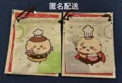 ちいかわ ココス 第1弾 巾着 くりまんじゅう、ラッコセット