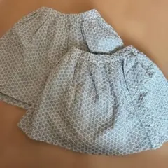 春服BEBE花柄 スカート 120cm 110cm 姉妹お揃い