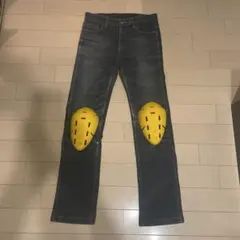 コミネ　膝プロテクター付き ライディングデニムパンツ中古のサムネイル