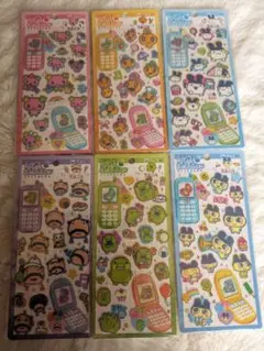 たまごっち 平成はっぴーフォン 6枚セット