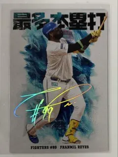 カルビー プロ野球チップス2026 第1弾 F.レイエス チーム本塁打王カード