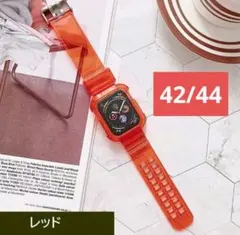 LEIXIUER ソフトシリコン バンド アップルウォッチ 42/44