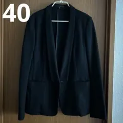 iCB 黒ジャケット　40