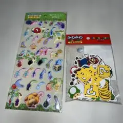 ピクミン スーパーマリオ ステッカー 2종 묶음 판매 ②
