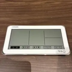 【美品】CITIZEN 置き掛け時計 温度湿度計　8RD206-A03