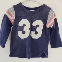 DENIM DUNGAREE 七分丈Tシャツ 90cmのサムネイル