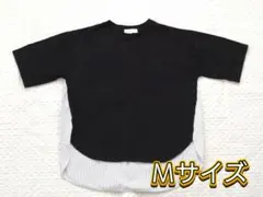 しまむら　半袖トップス　SEASONREASON　Мサイズ　黒