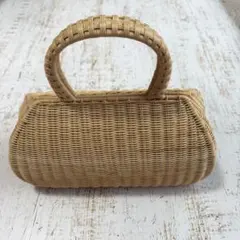 ふりふ がま口☆ショルダーバッグ 市松柄 furifu ハンドバッグ - メルカリ
