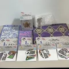 ジョジョ一番くじ ダイヤモンドは砕けない G賞1点、I賞3点、J賞4点まとめ売り