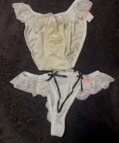 Sun Rode フリルショーツ 2枚セット Lサイズ