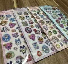 【新品未開封】たまごっち立体シール　ぷっくりシール　4枚セット