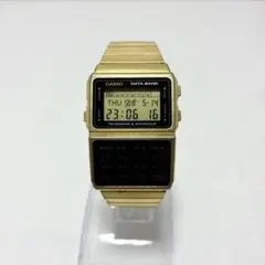 希少】CASIO データバンク ゴールド DBC-630 ウォッチスタンド付き 