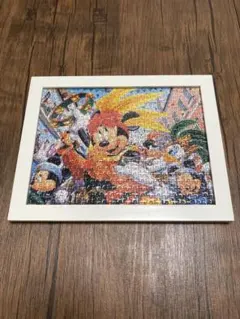 ディズニー ミニーマウス ミッキーマウス ジグソーパズル 額縁付き 匿名配送