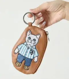 sampoxearコラボ スペースイレイザーケース、バッグチャーム刺繍 未