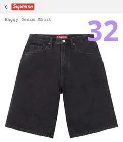 Supreme Baggy Denim Short Black 30 - メルカリ