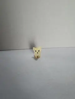 犬型クリーム色置物♡