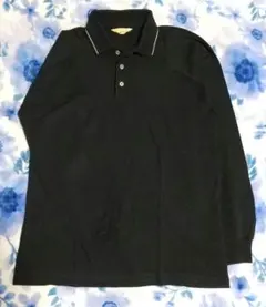 Burberry's 美品ブラック長袖ポロシャツ L - メルカリ