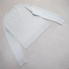 Mila Owen　やわらか ピュアウール ドロップショルダーニット　サイズF