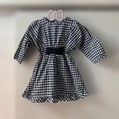 ギンガムチェック ワンピース 95