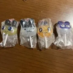 たまごっち　カラフルキャンディチャーム　4点