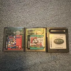 ゲームボーイカラーソフト　3本セット