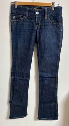 MOUSSY マウジー ブルーブーツカットデニムパンツ 25インチ