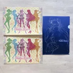 美少女戦士　セーラームーン　クリアファイル　A4サイズ　3枚セット　文房具