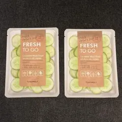 Tonymoly FRESH TO GO Cucumber Masksheetのサムネイル