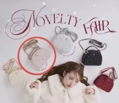 ナイスクラップ　ノベルティ　ショルダーポーチバッグ　ルミネ限定　ピンク