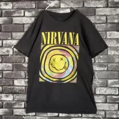 ニルヴァーナ 鬼フェード バンドtシャツ NIRVANA バンT バンt レトロ