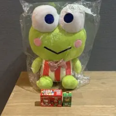 けろけろけろっぴ　チョコボックス　はぴだんぶい　当たりくじ　ぬいぐるみ　2点