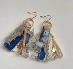 タッセルピアス ハンドメイドピアス フックピアス タッセル ピアス