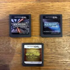 ニンテンドーDS ポケットモンスター 3本セット（読み込ま不可）